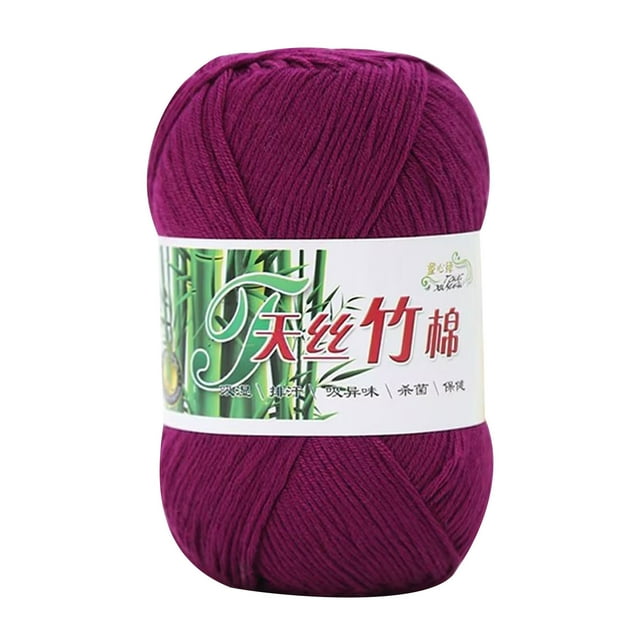 Colorful Hand Knitting 50g Knitting Crochet Milk Soft Baby Cotton Wool Yarn