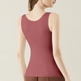 thumbnail image 4 of Women's Solid Color V-Neck Thermal Underwear Warm Seamless Cold-Proof Base Layer for Sports and Winter Activities, 4 of 4