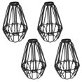 thumbnail image 1 of POINTERTECK Lamp Cage Bulb Shade Pendant Holder Ceiling Cover Light Flower Fixture Guard Lights String Hanging Wire Fan Industrial, 1 of 6