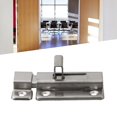 thumbnail image 2 of 1 Pcs Stainless Steel Door Security Slide Latch Lock Bolt Surface Mounted Door Window Cabinet Latch Door Latches Hardware 1 - Does Not Contain Composite Wood 2Inch, 2 of 10
