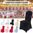 thumbnail image 2 of Housses de Chaise de Mariage Spandex Extensible Housse pour Restaurant Banquet GX O7Q4, 2 of 9