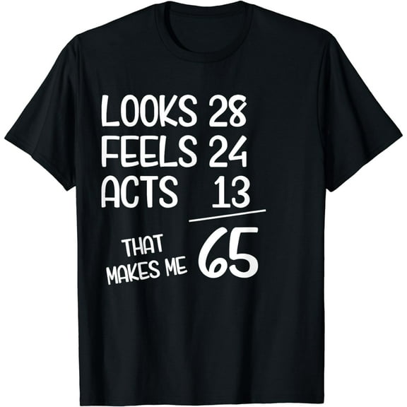 Funny 65 Year Old 65th Birthday Born In 1958 T-Shirt