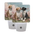 thumbnail image 7 of Dogs Kiss Among Flowers Cute Valentine LED Night Light Sensor Lamp Plug-in Adjustable Brightness 2 Pack, 7 of 7
