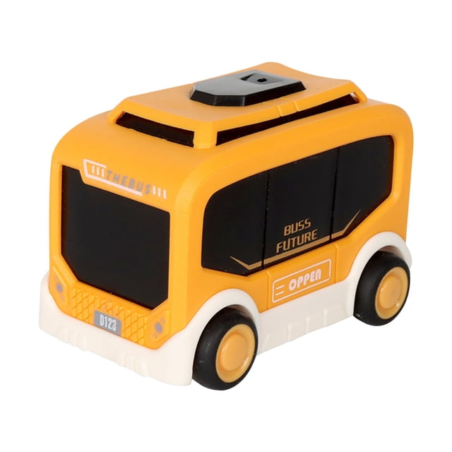 Lksixu Toddler Toys Educational Baby Toys Children's Toy Simulation Bus Motorcycle Helicopter Model Car Inertiaing Car Children Toy Car Learning Toys for Kids