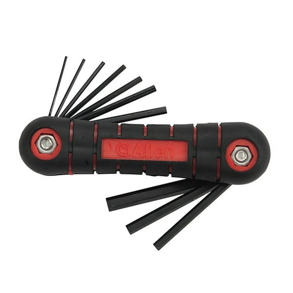 K'netix Pro Series Archery 10-in-1 Multi Hex Wrenches Tool, Steel, 15990, Black/Red