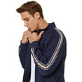 thumbnail image 3 of Ensemble de Survêtement de Course Athlétique pour Hommes, Décontracté, Fermeture Éclair Intégrale, Tenue de Jogging, 3 of 6
