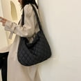 thumbnail image 2 of CoCopeaunt Quilted Tote Bags for Women Lightweight Quilted Padding Shoulder Bag Down Cotton Padded Large Tote Bags Lattice, 2 of 6
