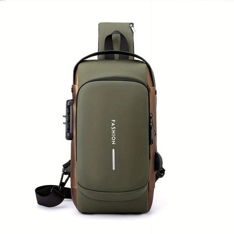 Men's anti theft shoulder bag hotsell