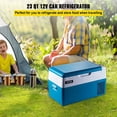 thumbnail image 2 of VEVOR 22L refrigerador portátil para auto, 23 cuartos de galón, 12/24V CC y 110-240V CA vehículo camión barco Mini refrigerador eléctrico para conducir,pesca al aire libre y uso en el hogar -4°C-22°F VEVOR refrigerador portátil para auto, 2 of 8