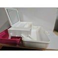 thumbnail image 2 of Caboodles On The Go Girl Classic Makeup Travel Case/organizer Pink/white, 2 of 4
