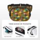 thumbnail image 5 of Easygdp Colorful Circle Fanny Packs para Mujeres y Hombres, Bolsa de Cinturón, Bolsos de Cruz para Trabajo/Correr/Senderismo, 5 of 9