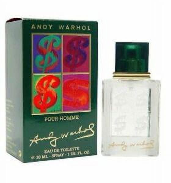 Andy Warhol Pour Homme by Andy Warhol for Men EDT Cologne Spray 3.4 oz. New in Box