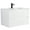 White, variant on Citiscape Modern Bathroom Vanity with Textured Drawer Fronts 24" Wide - White - Sink Included