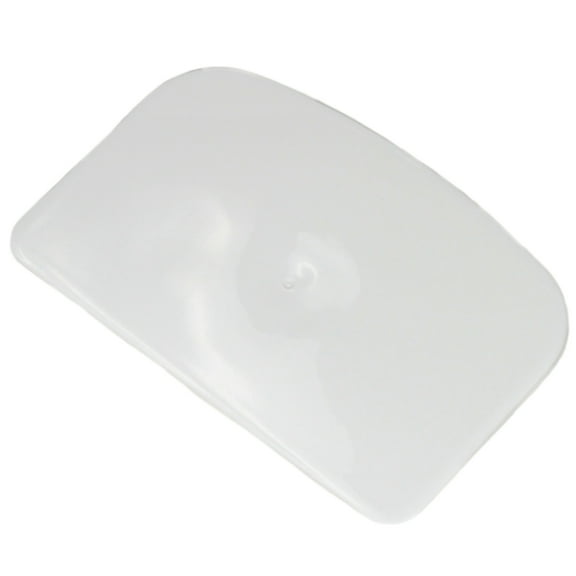 Chef Craft Classic Plastic Dough Scraper, 4 inches in Height 5.5 inches in Length, White