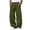 Green, variant on Men's Solid Color Pocket Drawstring Elastic Waist Casual Fashion Jogger Pants