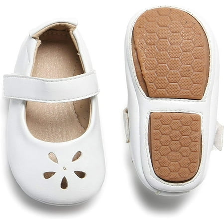 

Soft Sole Baby Shoes - Infant Baby Walking Shoes Moccasins Rubber Sole Crib Shoes