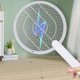thumbnail image 4 of Teissuly Electric Fly Swatter Racket, 2 In 1 Smart Bu-g With USB Rechargeable Base, Powerful Mosquitoe Trap Lamp With 3-Layer Mesh For Home, Bedroom Teissuly WER202310232563, 4 of 9