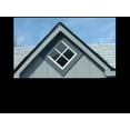 thumbnail image 1 of Shed Windows and More Shed Windows 12" x 12" White Flush Mount Safety Glass, 1 of 2