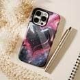 thumbnail image 6 of Galaxy Pink Heart Artistic iPhone Case for Couples Valentine’s Day Gift Compatible with iPhone 11/12/13/14/15/16 (Pro Max/Plus), 6 of 9