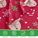thumbnail image 3 of GOGREEN Juego de Sábanas Navideñas 4 Piezas Tamaño Queen, Bolsillos Profundos 16 Pulgadas, Microfibra de Poliéster Suave con Estampado Festivo, Ideal para Decoración y Regalo, 3 of 8