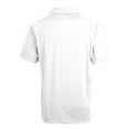 thumbnail image 3 of Men's Cutter & Buck White Marshall Thundering Herd Team Logo Big & Tall Prospect Textured Stretch Polo, 3 of 3