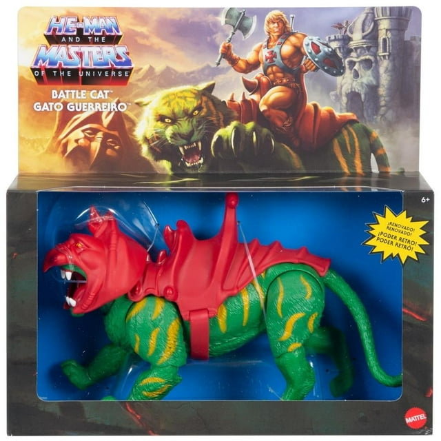 Figura de Acción Masters of the Universe Battle Cat 6.75 Pulgadas
