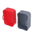 thumbnail image 1 of 2 Pcs Panier en Silicone pour Friteuse à Air Chaud Antiadhésif Pot en Silicone Réutilisable Remplacement de Papier Parchemin pour DZ201 8QT, 1 of 8