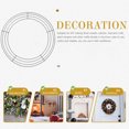 thumbnail image 3 of Monyance wire wreath 2pcs 10" Metal Circle Wreath Frames for DIY Floral Crafts & Decorations(11.81X11.81X0.08Inches), 3 of 10