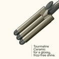 thumbnail image 4 of Conair Infiniti Pro 1" Ceramic & Tourmaline Triple Barrel Curling Iron, Gray, 4 of 10