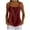 Wine, variant on Qiopertar Womens Tank Tops Button Down Spaghetti Strap Square Neck Sleeveless Casual Loose Summer Tops, Black M