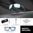 thumbnail image 3 of Oakley OO9263 Turbine Rectangle Shaped Polarized Sunglasses for Men - Includes Official Eyewear Kit - Matte Black Camo Frame with Prizm Deep Water Lens, 3 of 7