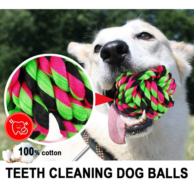 Dog Chew Toys for Aggressive Chewers, 3 Packs Natural Rubber Dog Toys for  Large Dogs, Dog Balls Treat Dispensing Dog Puzzle Toys, Large Interactive