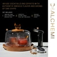 thumbnail image 6 of Viski Alchemi Whiskey Smoker Cocktail Infuser Kit with Dome and Oak Chips, 5-Piece Set, 6 of 10