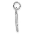 thumbnail image 2 of 14K White Gold Polished Musical Note Charm, 2 of 3