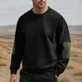thumbnail image 2 of LIaqionyy Big and Tall for Mens Sweatshirt Pullover Crew Neck Long Sleeve Casual Sweatshirts Fall Tops Clothes, 2 of 5