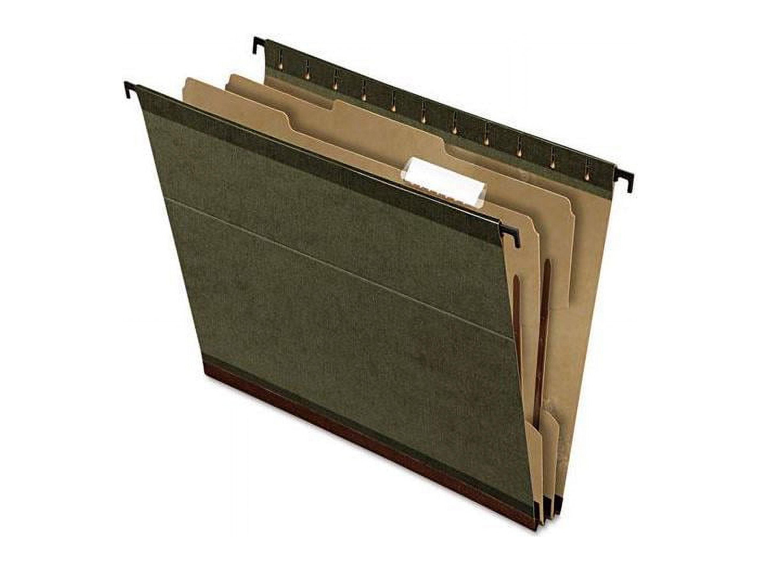 Tops Pendaflex SureHook 2" Letter 1/5 Cut Top Tab File Folders, Assorted Colors, Count10