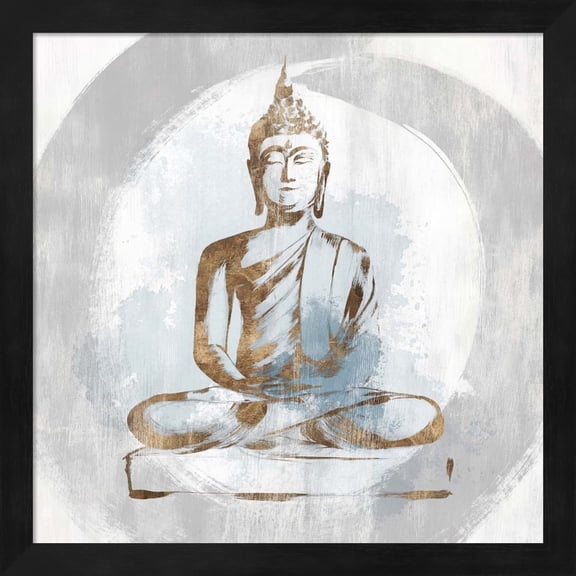 Buddhist I by Isabelle Z, Framed Wall Art, 13.25W x 13.25H