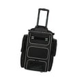 thumbnail image 4 of Bolsa de béisbol con ruedas, bolsa de equipo impermeable, carrito de sóftbol con compartimento para zapatos para entrenamiento de jugadores adultos. Negro, 4 of 8