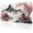 Cherry Blossom, variant on Japanese Cherry Blossom Gaming Mouse Pad Large Desk Mat XXL 35.4×15.7 in Watercolor Floral Mountain Black Red Extended Mousepad 40X90cm with Non-Slip Rubber Base Stitched Edge for Gamer Office Home