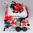 thumbnail image 2 of Maisto Assembly Line Ducati Monster 1200 Diecast Vehicle, 1:12, Red, 2 of 4