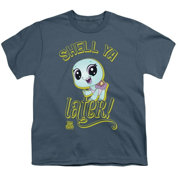 Littlest Pet Shop Shell Ya Later S/S Youth 18/1 T-Shirt Slate