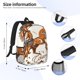 thumbnail image 5 of Disketp Cowboy Riding Horse Mochila Escolar de 15 Pulgadas, Mochila Ligera para Estudiantes, Viajes y Trabajo, Cómoda y Resistente para el Uso Diario, 5 of 6