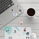 thumbnail image 3 of 50Packs Genshin Impact Merch Stickers for AdultsWaterproof for DecalsLaptop Hydro Flask Water Bottle Car Cup Computer Guitar Skateboard Luggage Bike B, 3 of 4