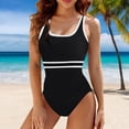 thumbnail image 1 of WILLBEST Traje de Baño Mujer Arena Sleek Solids: Traje de Baño Bikini Triangular Monocromático para Mujer para Playa y Piscina, 1 of 3