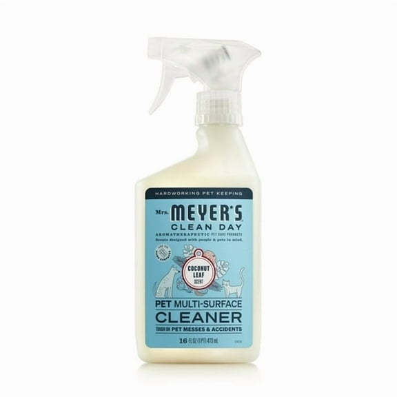 Mrs. Meyer's Clean Day Pet Multi-Surface Cleaner, Coconut Leaf Scent, 16oz