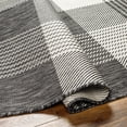 thumbnail image 3 of Mark&Day Outdoor Rugs, 5x7 Jarad Cottage Indoor/Outdoor Black/Cream Area Rug, Non Shedding Pink Light Gray Black Ivory Carpet for Patio, Porch, Deck, Bedroom, Living Room or Kitchen (5'3" x 7'), 3 of 4