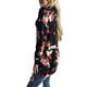 thumbnail image 4 of Blusa de mujer con estampado de flores bohemias, camisa femenina de manga larga, suelta, informal, de poliéster, para niña, XXL Methold AP003843-05, 4 of 7