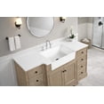 thumbnail image 5 of Kelly 60" Bathroom Vanity Weathered Fir - White Engineered Stone Countertop, 5 of 11