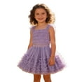 thumbnail image 2 of WOYY Toddler Girls Carnival Party Tiered Tutu Skirt Gradient Princess Tulle Skirt, Sizes 2-3, 2 of 8