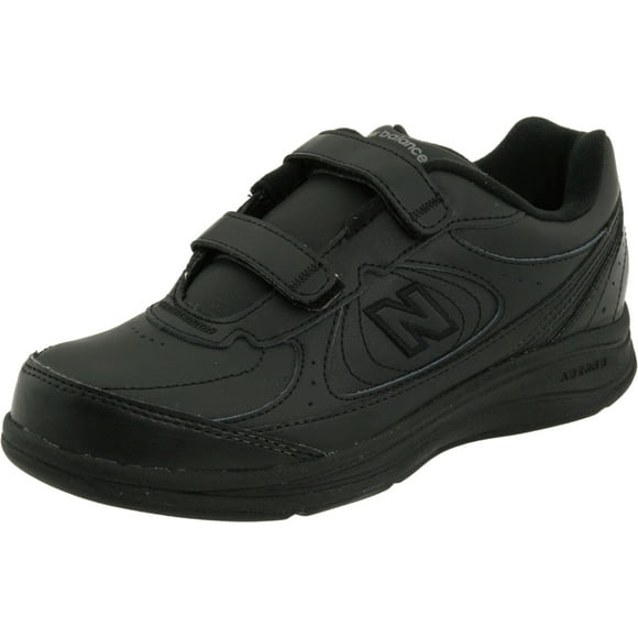 New Balance Women's 577 V1 Hook and Loop Shoe, Black, 5.5 Wide